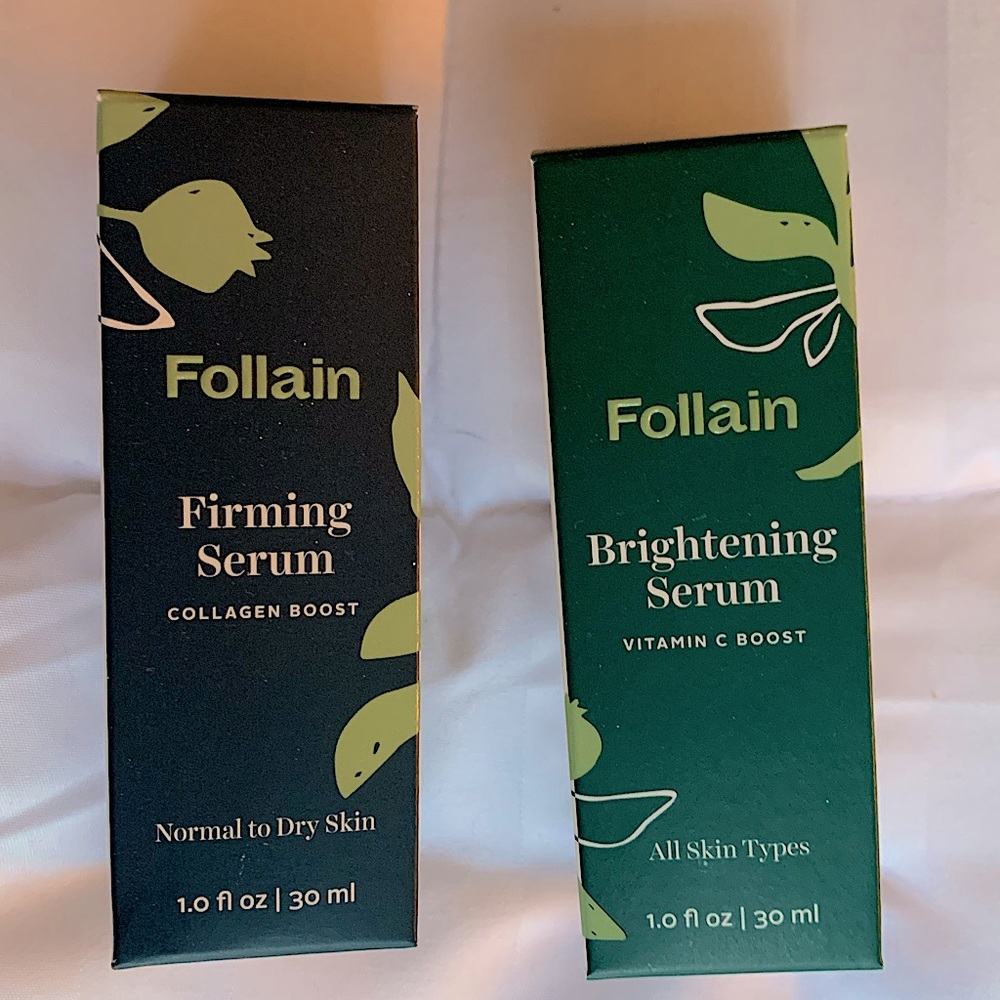 Follain Firming Serum & Brightening Serum Bundle
